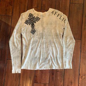 Men's Affliction LS Tee in XL